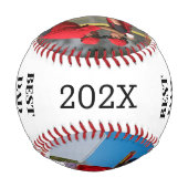 Balle De Baseball Deux Fêtes des pères photo (Dos)