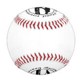 Balle De Baseball Devenez écologiste de la planète (Dos)