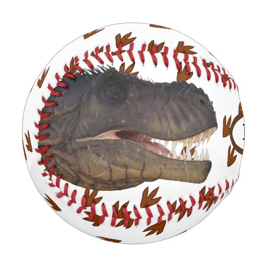 Balle De Baseball Dinosaure (Dos Droite)