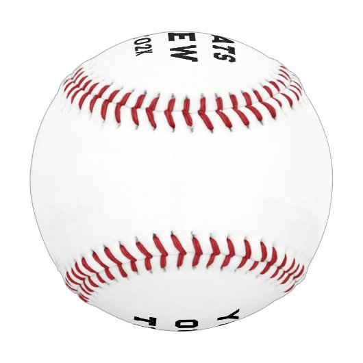 Balle De Baseball Diplôme de baseball Keepsaké cadeau (Dos)