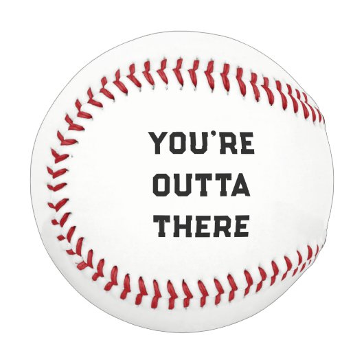 Balle De Baseball Diplôme de baseball Keepsaké cadeau (Devant Gauche)