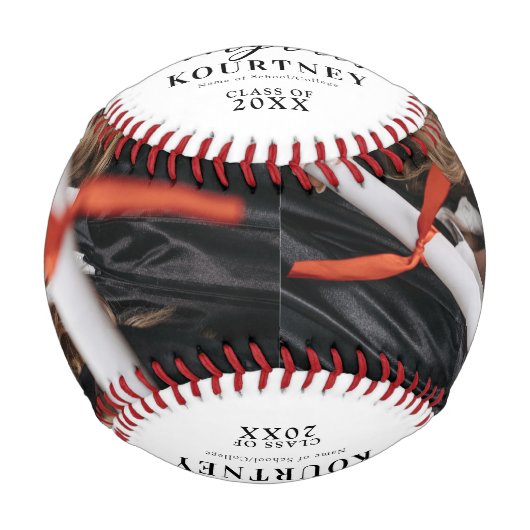 Balle De Baseball Diplômé Diplômé - photo Baseball (Devant)