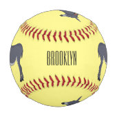 Balle De Baseball Donkey cartoon (Devant)