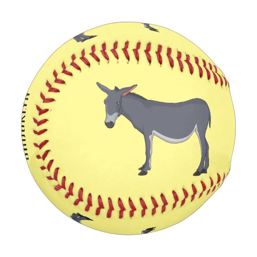 Balle De Baseball Donkey cartoon (Devant Gauche)
