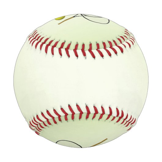 Balle De Baseball Doubles de tennis Green (Devant)