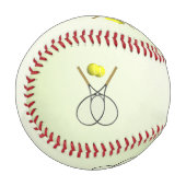 Balle De Baseball Doubles de tennis Green (Devant Gauche)