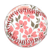 Balle De Baseball Douces rêves floraux (Devant Gauche)