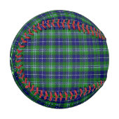 Balle De Baseball Douglas Official Tartan avec monogramme / nom (Devant Gauche)