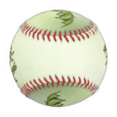 Balle De Baseball Dragon de combat vert (Devant)