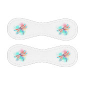 Balle De Baseball Dragonfly rouge sur l'arrière - plan aquarelle (Panneaux)