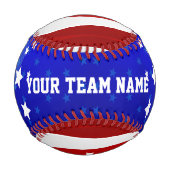 Balle De Baseball Drapeau Abstrait américain (Devant)