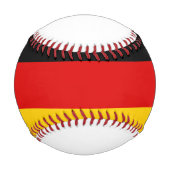 Balle De Baseball Drapeau Allemagne (Devant)