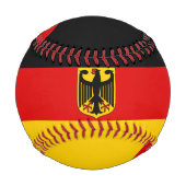 Balle De Baseball Drapeau allemand & sports Allemagne / Bals de base (Devant)