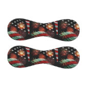 Balle De Baseball Drapeau américain avec feux d'artifice (Panneaux)