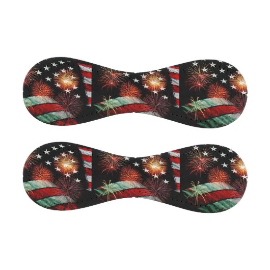 Balle De Baseball Drapeau américain avec feux d'artifice (Panneaux)