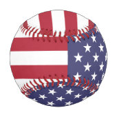 Balle De Baseball Drapeau américain Baseballs, États-Unis d'Amérique (Devant)