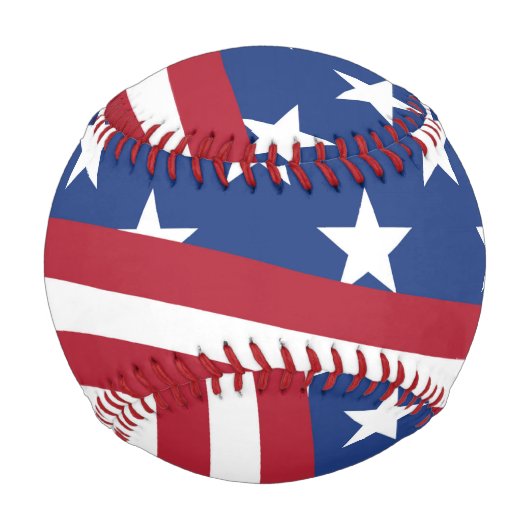 Balle De Baseball Drapeau américain de base-ball (Devant)