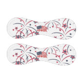 Balle De Baseball Drapeau américain et feux d'artifice (Panneaux)