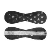 Balle De Baseball Drapeau américain noir et blanc Grunge (Panneaux)