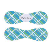 Balle De Baseball Drapeau Aruba et Aruba avec votre nom (Panneaux)