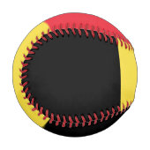 Balle De Baseball Drapeau belge (Devant Gauche)