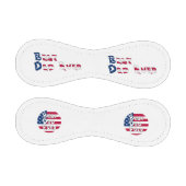 Balle De Baseball Drapeau Best Papa Ever USA (Panneaux)