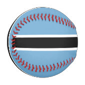 Balle De Baseball Drapeau botswanais (Botswana) (Devant Gauche)