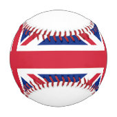 Balle De Baseball drapeau britannique de l'union moderne de londres (Devant)