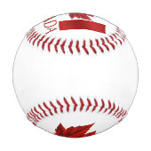 Balle De Baseball Drapeau Canada - Ballons (Dos)