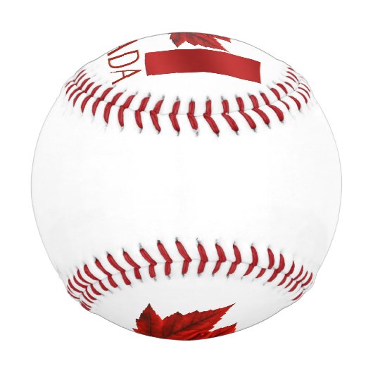 Balle De Baseball Drapeau Canada - Ballons (Dos)
