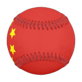 Balle De Baseball Drapeau chinois (Devant)