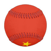 Balle De Baseball Drapeau chinois (Chine) (Dos)