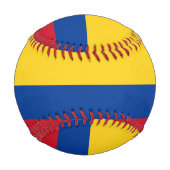 Balle De Baseball Drapeau Colombie - Bandera De Colombia (Devant)