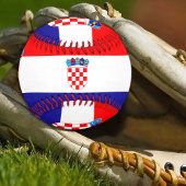 Balle De Baseball Drapeau croate & Sports Croatie / Bals de baseball