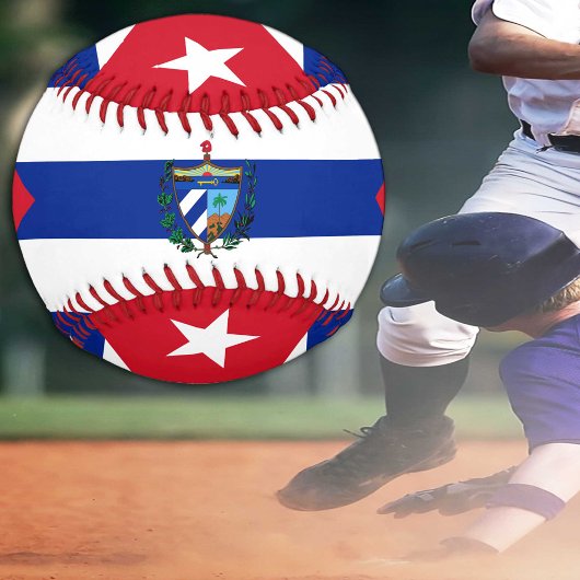 Balle De Baseball Drapeau Cubain & Sports Cuba / Bals de baseball