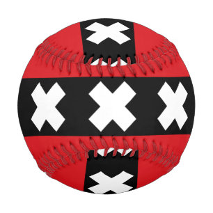 Balle De Baseball Drapeau d'Amsterdam