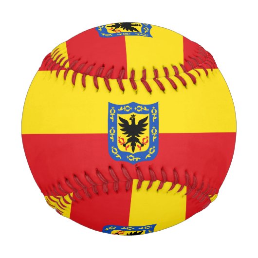 Balle De Baseball Drapeau de Bogota, Colombie (Devant)