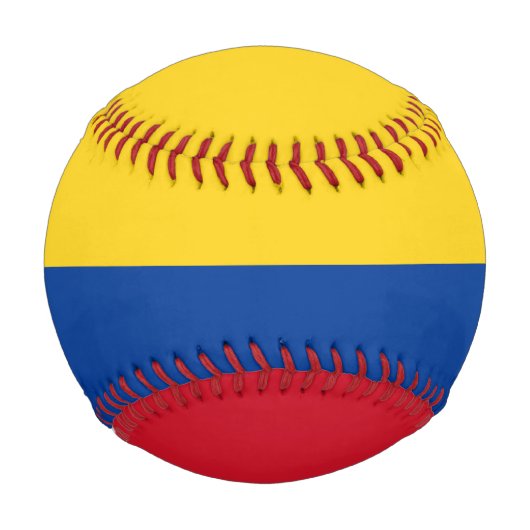 Balle De Baseball Drapeau de Colombie (Devant)
