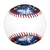 Balle De Baseball Drapeau de communication par Orquidia (Dos)