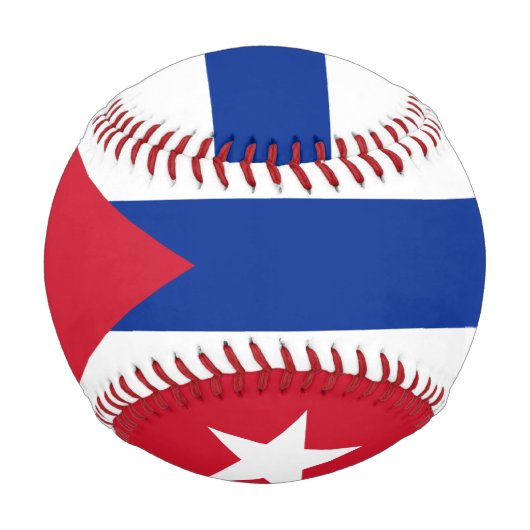 Balle De Baseball Drapeau de Cuba Baseball (Dos)