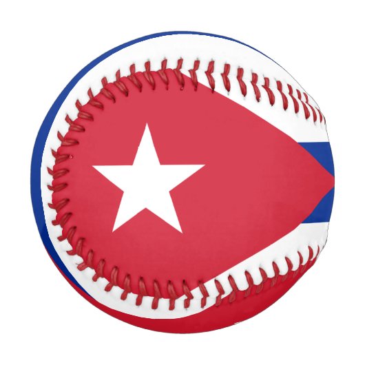 Balle De Baseball Drapeau de Cuba Baseball (Dos Droite)