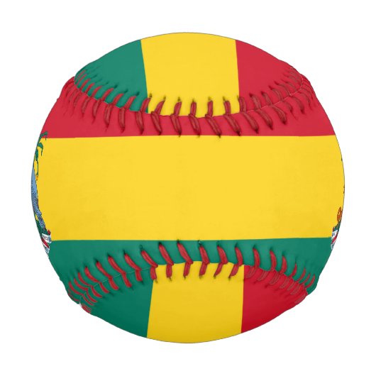 Balle De Baseball Drapeau de Grenade et armoiries patriotique (Dos)