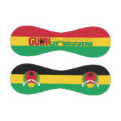 Balle De Baseball Drapeau de Guinée-Bissau et blason patriotique (Panneaux)