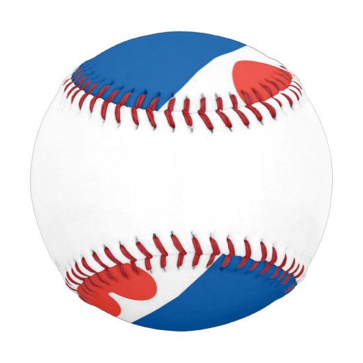 Balle De Baseball Drapeau de la Frise (Dos)