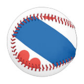 Balle De Baseball Drapeau de la Frise (Devant Gauche)