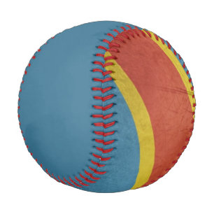 Balle De Baseball Drapeau de la République démocratique du Congo