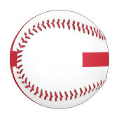 Balle De Baseball Drapeau de l'Angleterre de baseball (Devant Gauche)