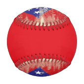 Balle De Baseball Drapeau de l'Arkansas (Dos)