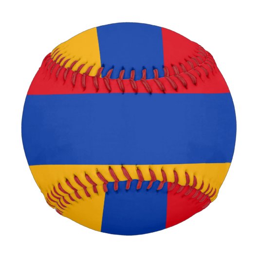 Balle De Baseball Drapeau de l'Arménie (Dos)