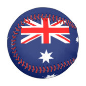 Balle De Baseball Drapeau de l'Australie (Devant Gauche)